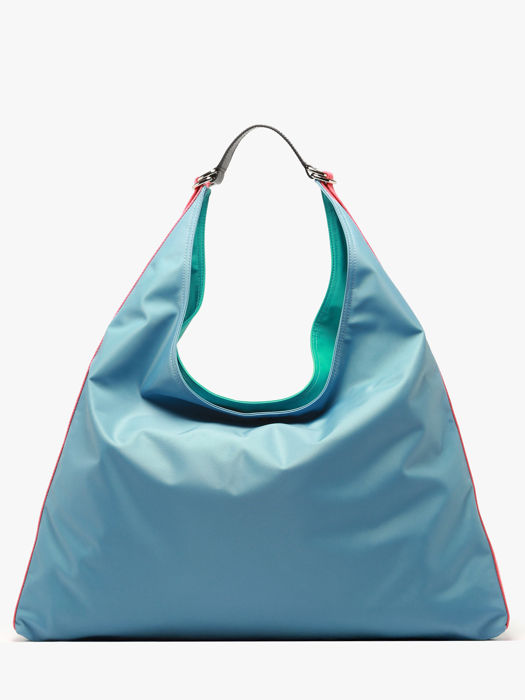Longchamp Re-play nylon Schoudertas Blauw