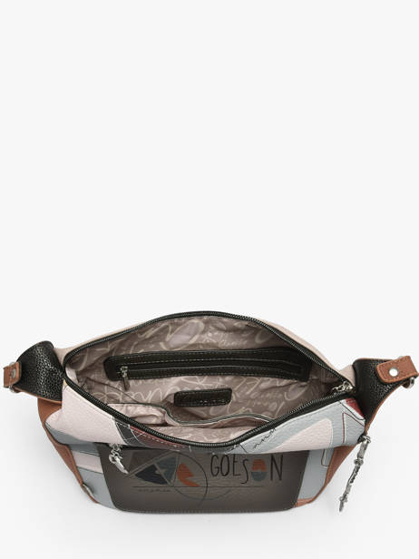 Cross Body Tas Auralis Anekke Bruin auralis 42813553 ander zicht 2