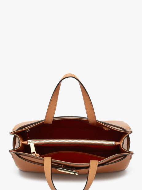 Handtas Angele Leder Lancel Bruin angele A14017 ander zicht 2