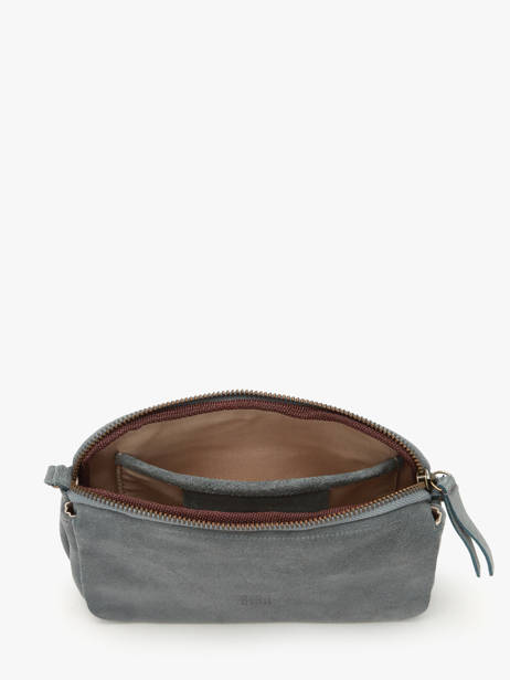 Cross Body Tas Leather Biba Blauw leather BET12L ander zicht 3
