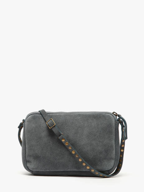 Cross Body Tas Leather Biba Blauw leather BET12L ander zicht 4