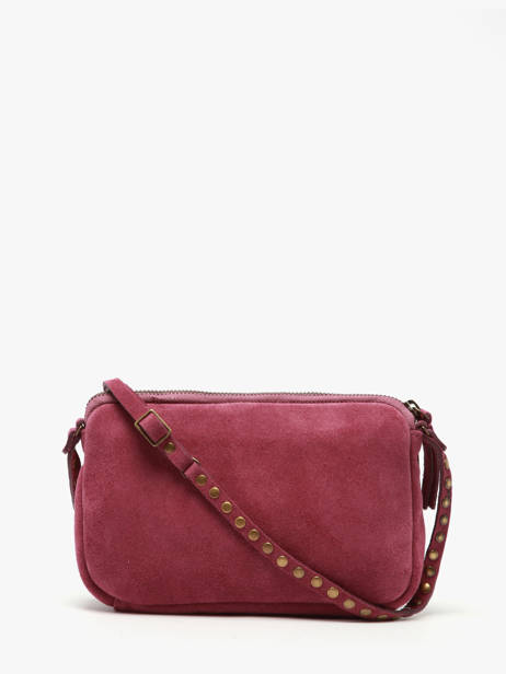 Cross Body Tas Leather Biba Roze leather BET12L ander zicht 3