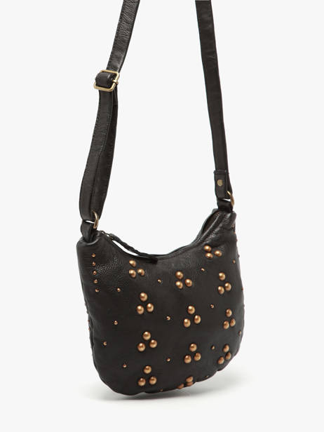 Cross Body Tas Heritage Leder Biba Zwart heritage HIL2L ander zicht 2