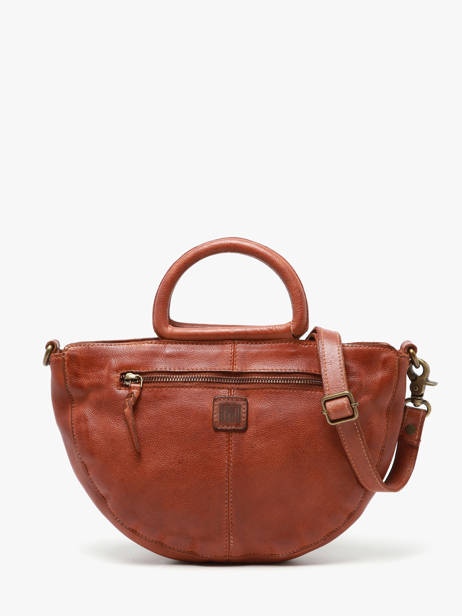 Cross Body Tas Heritage Leder Biba Bruin heritage MIB1L ander zicht 4