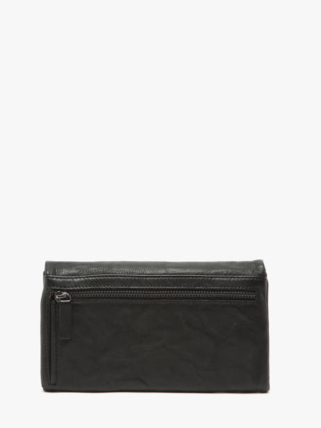 Portefeuille Leder Biba Zwart wallet TOT2L ander zicht 2