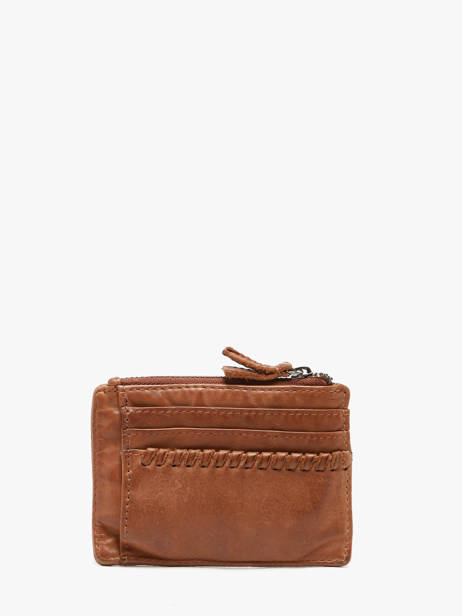 Kaarthouder Leder Biba Bruin heritage WIN8L ander zicht 2