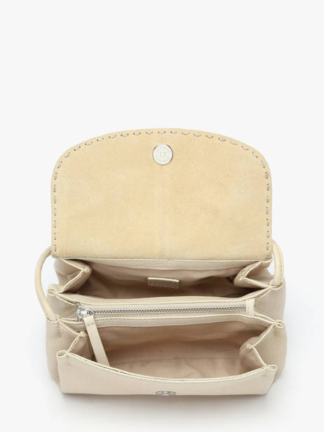 Cross Body Tas Leather Leder Biba Beige leather ISE1L ander zicht 3