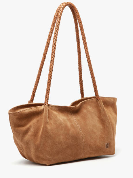Schoudertas Leather Biba Bruin leather SOR4L ander zicht 2