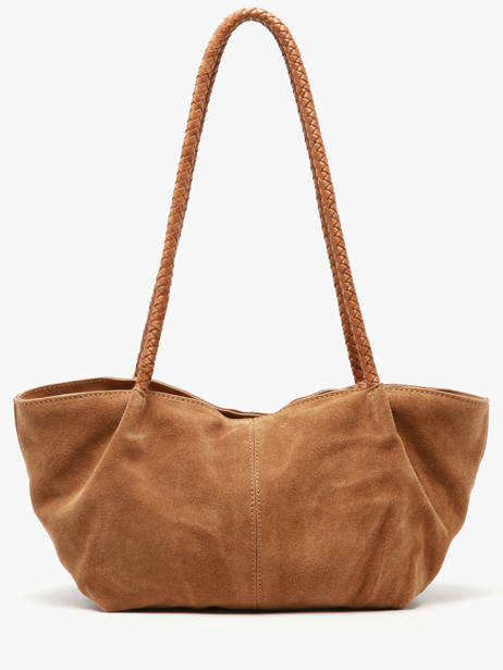 Schoudertas Leather Biba Bruin leather SOR4L ander zicht 4