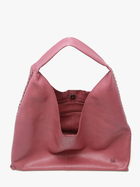 Schoudertas Heritage Leder Biba Roze heritage STT1L ander zicht 3