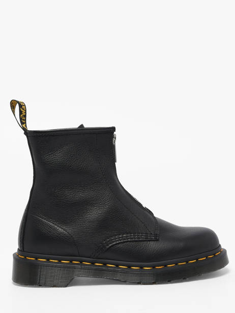 Boots Uit Leder Dr martens Zwart women 42352001