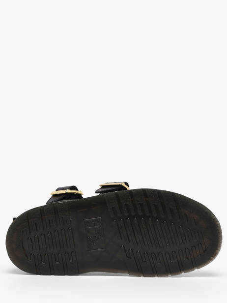 Sandalen Uit Leder Dr martens Zwart women 42329001 ander zicht 4