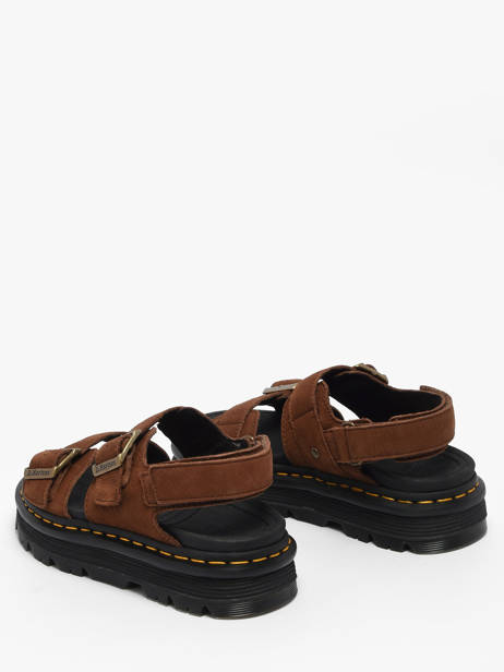 Sandalen Met Platformzool Uit Leder Dr martens Bruin women 42853200 ander zicht 2