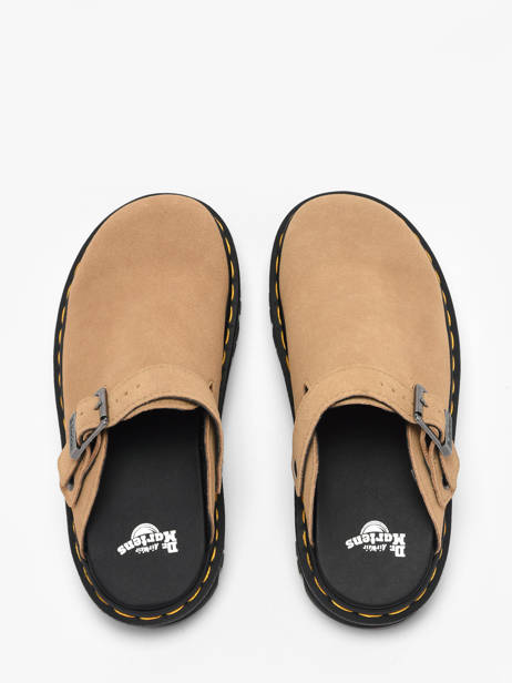 Slippers Met Platformzool Uit Leder Dr martens Beige women 31737439 ander zicht 3