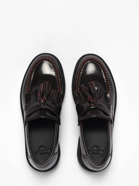 Mocassins Uit Leder Dr martens Rood women 14573601 ander zicht 3