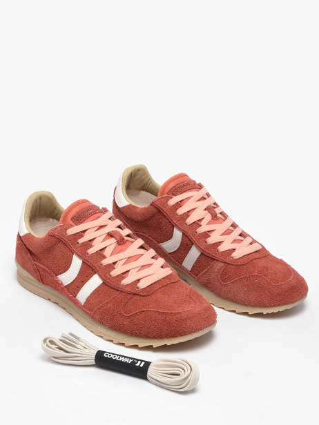 Sneakers Uit Leder Coolway Rood men 8653807 ander zicht 1