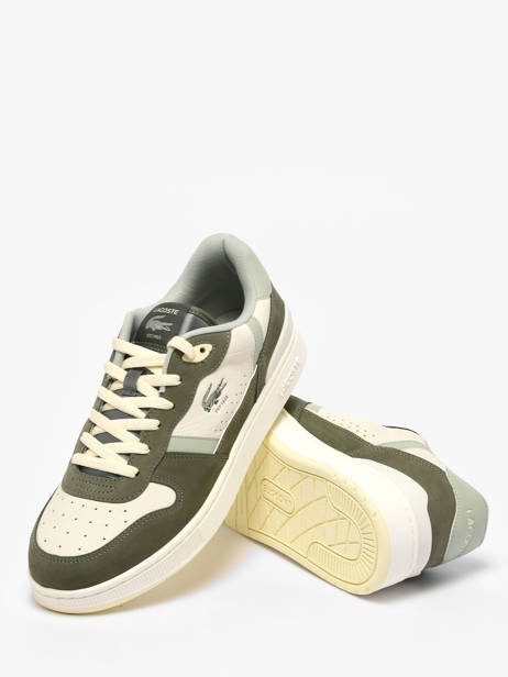 Sneakers Uit Leder Lacoste Groen men 1SMA0100 ander zicht 2
