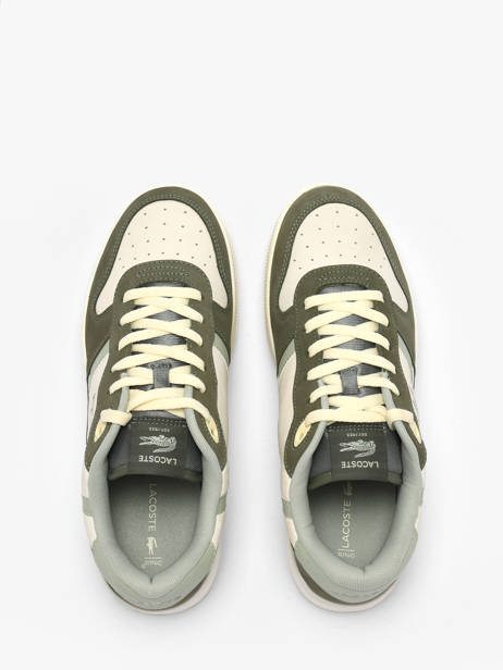 Sneakers Uit Leder Lacoste Groen men 1SMA0100 ander zicht 3