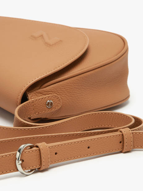 Cross Body Tas Sunny Leder Nathan baume Bruin n city 6 ander zicht 2