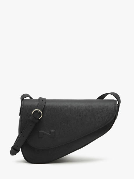 Cross Body Tas Sunny Leder Nathan baume Zwart n city 6