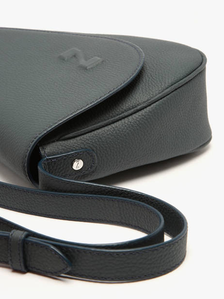 Cross Body Tas N City Leder Nathan baume Blauw n city 6 ander zicht 2