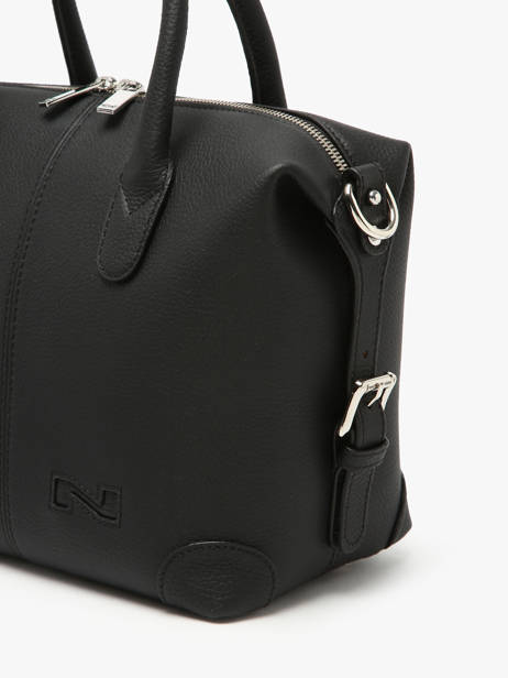 Handtas Drive Leder Nathan baume Zwart drive 1 ander zicht 2