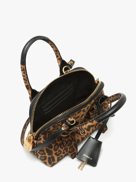 Cross Body Tas Love Bag Soft Pinko Bruin love bag soft 5333A32A ander zicht 3