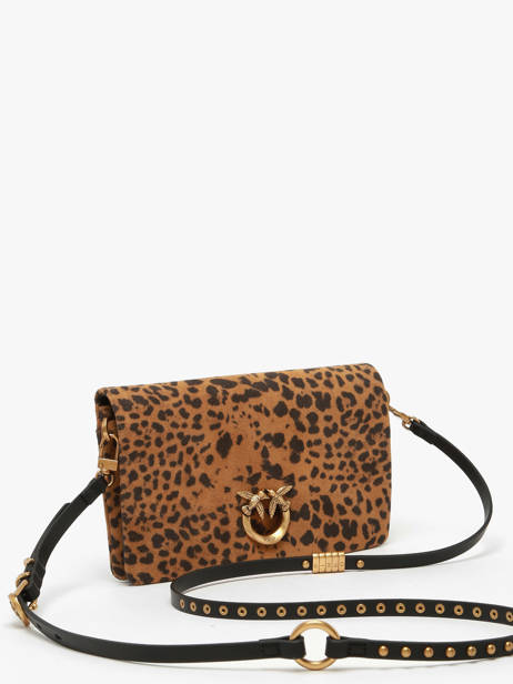 Cross Body Tas Love Bag Soft Pinko Bruin love bag soft 6023A32A ander zicht 1