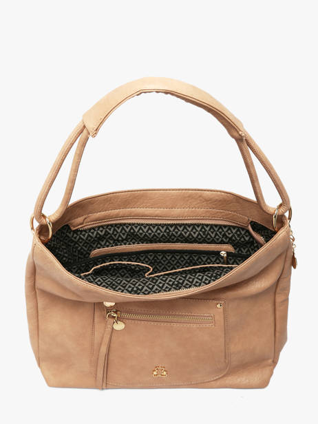 Schoudertas Bride Lulu castagnette Roze bride ALEXI ander zicht 2