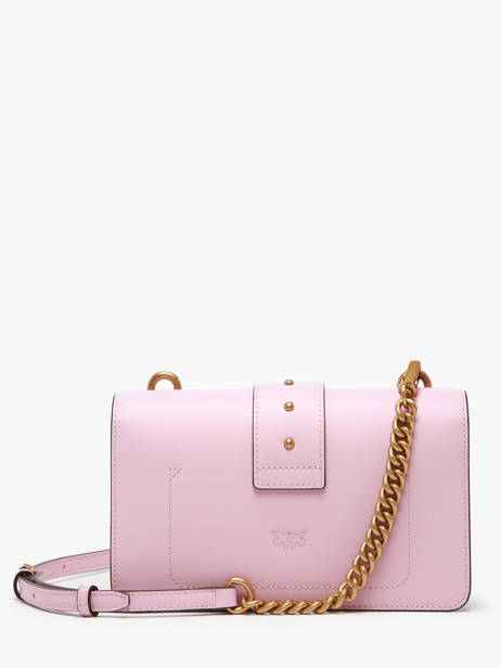 Cross Body Tas Love Bag Icon Leder Pinko Roze love bag icon A0F1 ander zicht 5