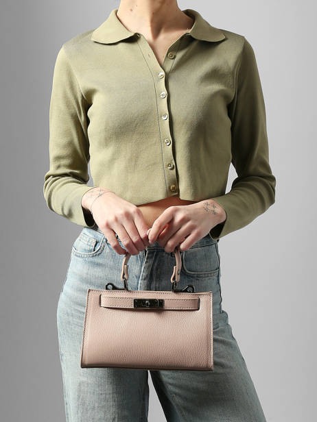 Sac Porté Main Caviar Leder Milano Beige caviar CA25114 ander zicht 1