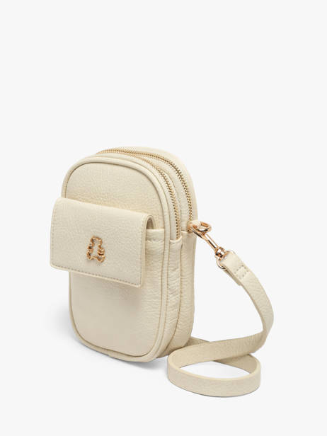 Cross Body Tas Soft Lulu castagnette Wit soft YVILLE ander zicht 2