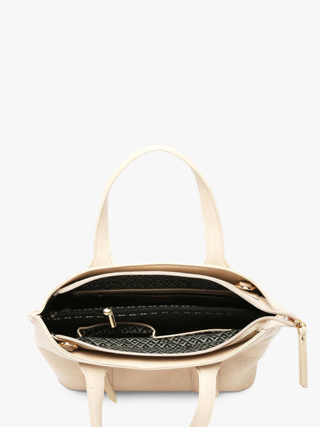 Handtas Zip Lulu castagnette Beige zip ALBERTO ander zicht 3
