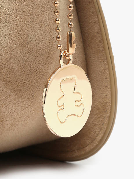 Cross Body Tas Buckle Lulu castagnette Beige buckle D ander zicht 2