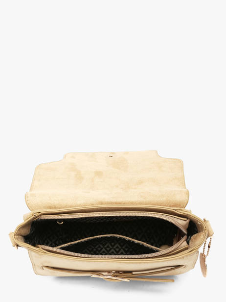 Cross Body Tas Buckle Lulu castagnette Beige buckle D ander zicht 3