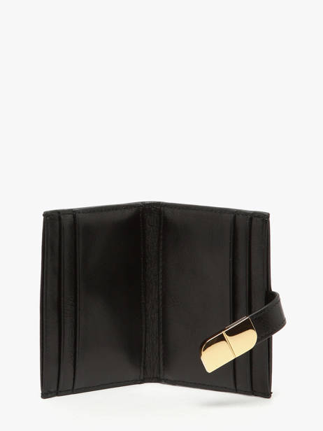 Portefeuille Leder Nat et nin Zwart vintage AUDE ander zicht 1