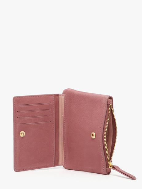 Portefeuille Vintage Leder Nat et nin Roze vintage SOLY ander zicht 1
