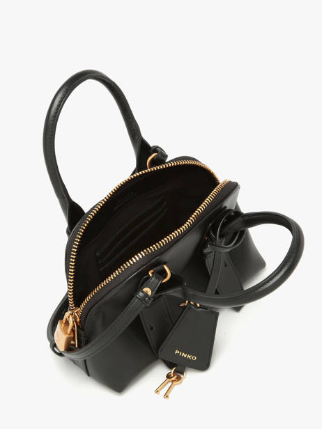 Cross Body Tas Love Bag Icon Leder Pinko Zwart love bag icon 5333A0QO ander zicht 3