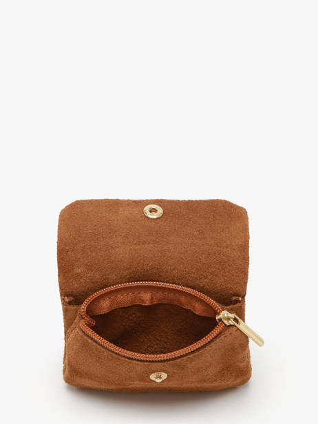 Portemonnee Leder Milano Bruin velvet VE23091O ander zicht 1