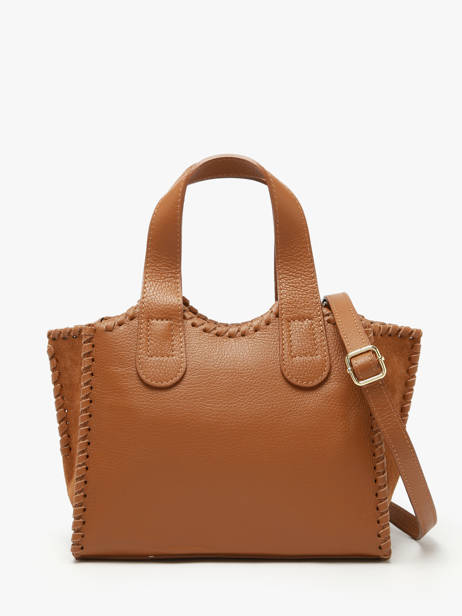 Handtas Velvet Caviar Milano Bruin velvet caviar VC25111 ander zicht 4