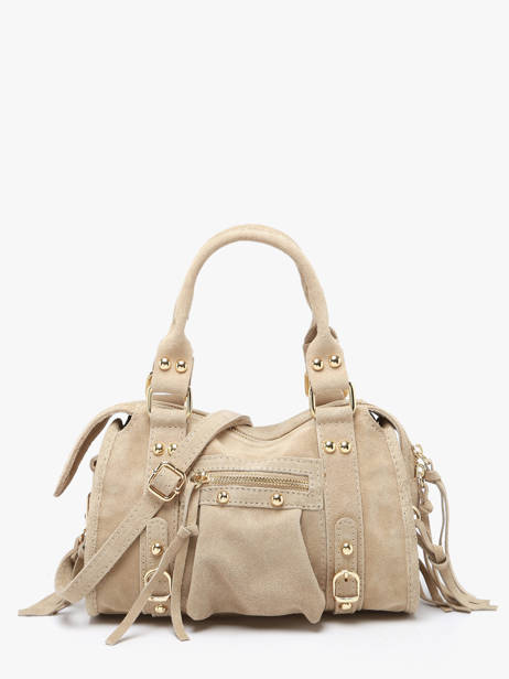 Cross Body Tas Velvet Milano Beige velvet VE24093O