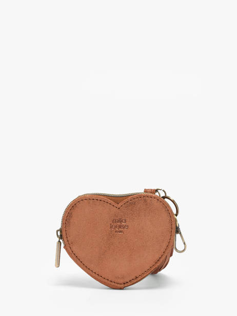 Portemonnee Vintage Leder Mila louise Bruin vintage 16083X ander zicht 2
