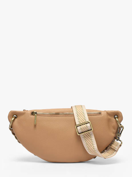 Heuptasje Leder Mila louise Beige vintage 23689C1 ander zicht 4