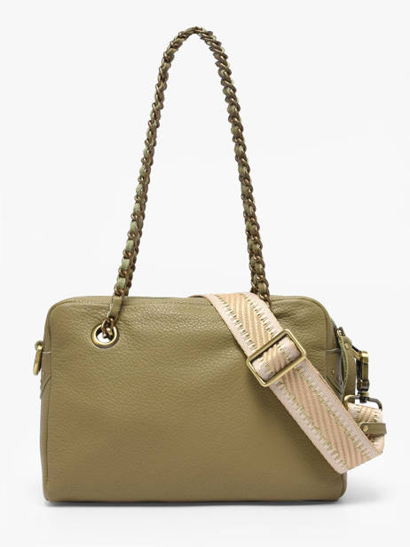 Schoudertas Vintage Leder Mila louise Zilver vintage 3889C1 ander zicht 3