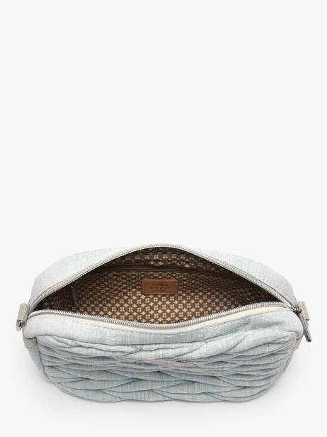 Cross Body Tas Jn3 Katoen Mila louise Blauw jn3 16081JN3 ander zicht 2