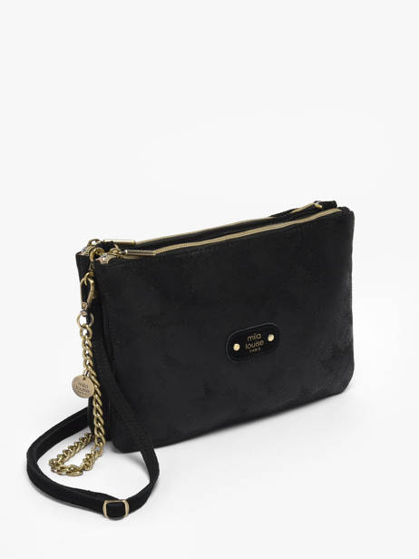 Cross Body Tas Pg2 Mila louise Zwart pg2 23665PG2 ander zicht 1