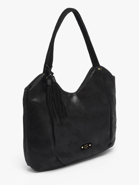 Schoudertas Pg2 Mila louise Zwart pg2 23039PG2 ander zicht 1