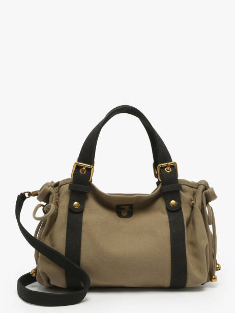Cross Body Tas Canvas Katoen Gerard darel Groen canvas DDS67450