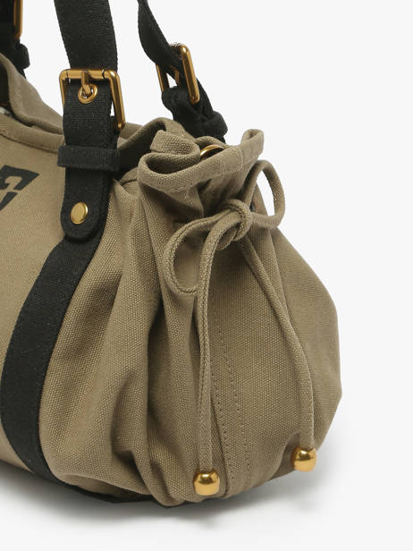 Cross Body Tas Canvas Katoen Gerard darel Groen canvas DDS67450 ander zicht 5