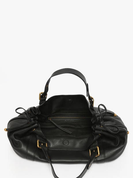 Schoudertas Icone Leder Gerard darel Zwart icone DDS01410 ander zicht 3